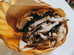 烧饼夹肉-洪峰浩老北京烧饼夹肉(角门路店)