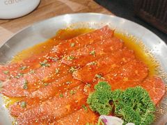 -明洞阿姨·韩式酱蟹烤肉·创意料理(三元桥店)