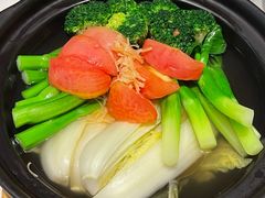瑶柱杂菜煲-荣里烤鸭