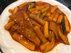鱼饼炒年糕-桃园中华料理炸酱面(燕儿岛路店)