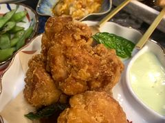 罗勒叶炸鸡块佐牛油果酱-弓二·烧鸟居酒屋(财富购物中心店)