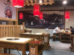 大堂-如在蜀毛肚老火锅(怀柔店)