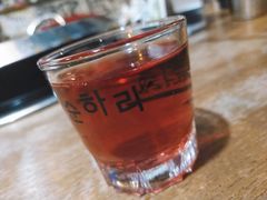 黑加仑子烧酒-包装马车·韩国料理·포장마차