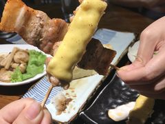 芝士鸡肉串-晶吉·居酒屋·烧鸟·生鱼饭(中山区民主广场店)