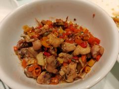 茶油老姜炒仔鸡-味上湘菜馆(阿波罗店)