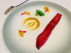 挪威烟熏三文鱼水晶黄瓜香槟奶油-福楼法餐厅FLO