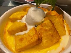 冰淇淋烤布雷-新白鹿餐厅(龙游路总店·杭帮菜名店)
