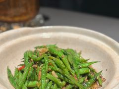 沙茶肉糟啫云南扁豆-小炳胜(卓悦中心店)