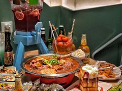 -街角等你.大连海鲜烧烤.经典铁板海鲜串(西安路店)