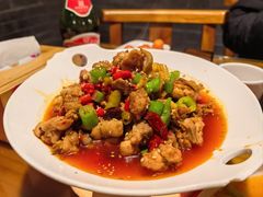 双椒鸡-重庆石磨豆花庄(乔庄店)