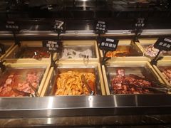 自助取餐区-韩京炭火烤肉自助料理(柯桥万达店)