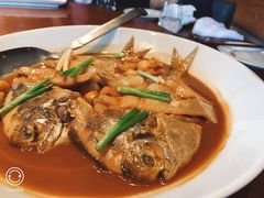 鲳鱼烧年糕-新荣记(建国门外大街店)