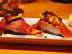 半熟和牛鹅肝寿司-隐月· 㐂和食屋(芝罘万达公馆店)