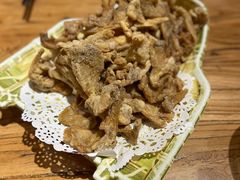 干炸鲜蘑-關東雪东北菜(中庚漫游城店)