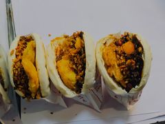 蛋菜夹馍-老马家马蓉蛋菜夹馍·腊牛肉夹馍(回民街店)