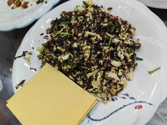 鸡蛋肉丝炒咸菜-天地家常菜