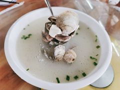 蚬仔豆腐芫茜汤-明记海鲜大排档(巽寮湾店)