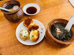 海带肉饼汤-老字号眼镜子煎包汤包店