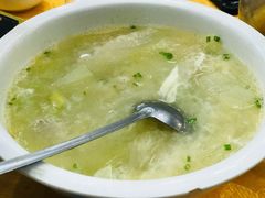 咸蛋肉片冬瓜汤-众源美食(光复阁店)