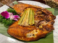 香茅草烤罗非鱼-紫滇源云南生态菜(丹凤街店)