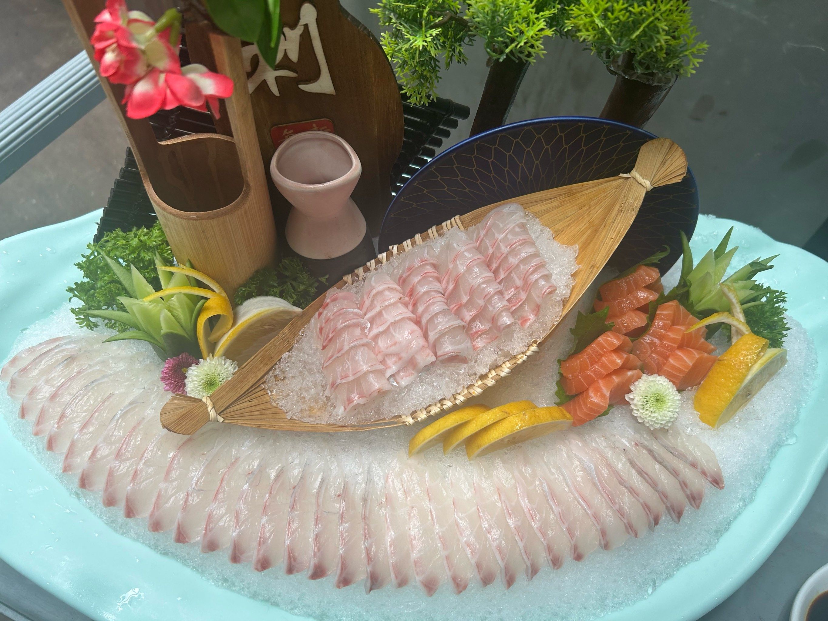 金雕刺身 鲜嫩无比 清爽一刻 刺身的诱惑🫦