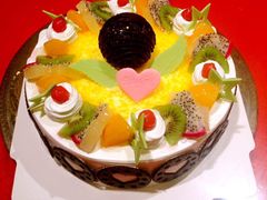-皇冠幸福里动物奶油生日蛋糕(中山大道二中店)