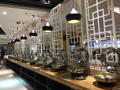 自助取餐区-感恩心素食馆(百世广场店)