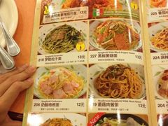 菜单-萨莉亚意式餐厅(悦荟广场店)