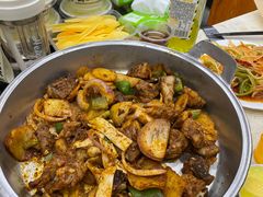 -尕有炕锅烤羊肉
