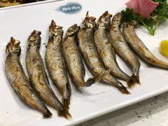 烤多春鱼-韩时烤肉(枫蓝店)