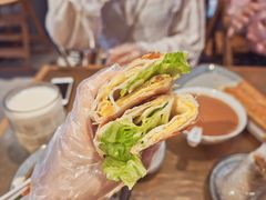 芝士蛋烧饼-桃园眷村(万象天地店)