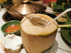 泰国天然椰青-润园四季椰子鸡火锅(海上世界店)