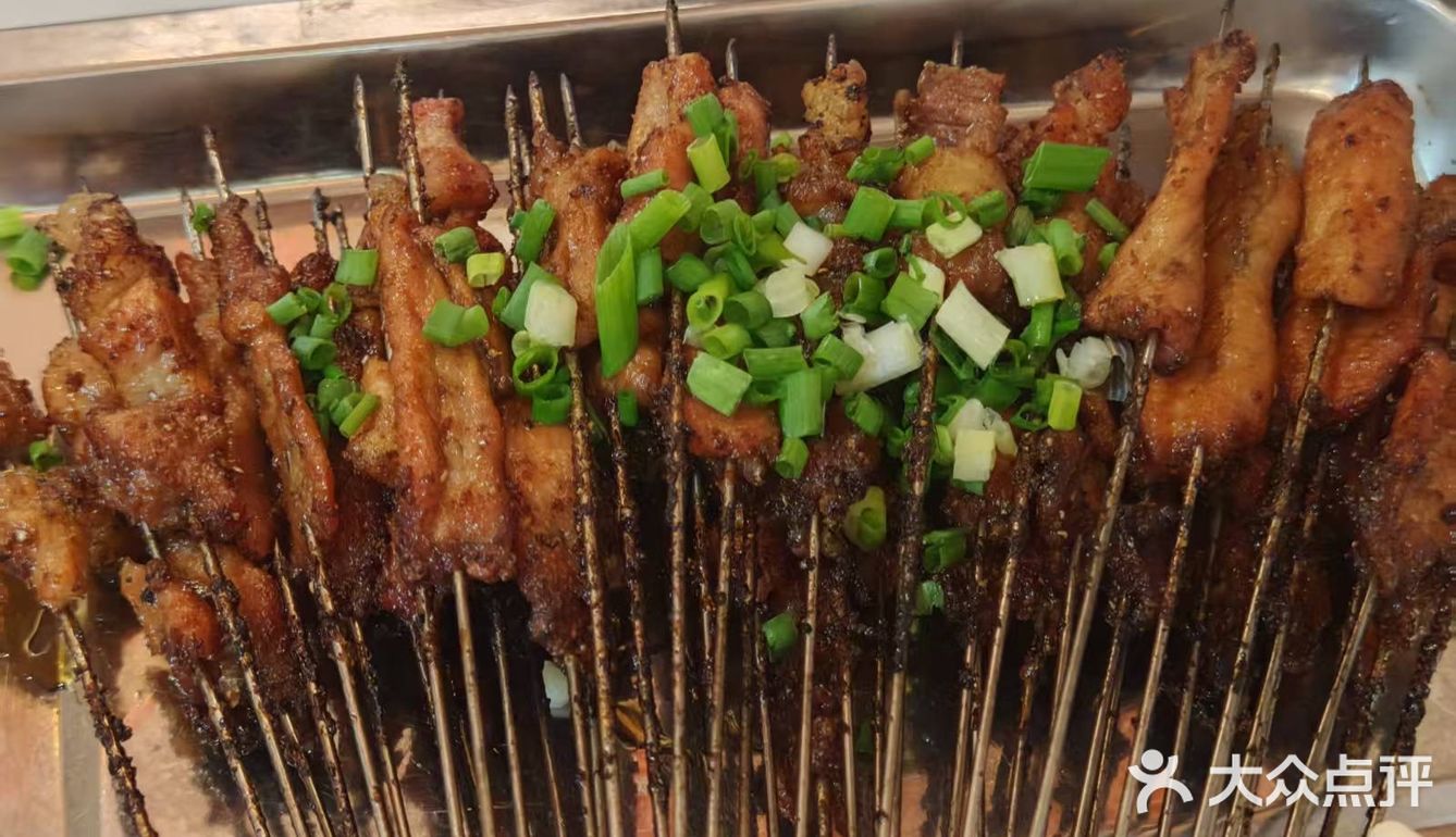 烤肉串的诱惑味道