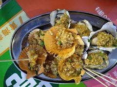 生蚝和扇贝-海大南门夜市(海富街店)