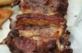 Hanging Oven Stuffed Lamb Chops