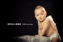-海岸风光儿童摄影