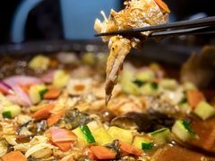 酱香味烤鱼-探鱼·鲜青椒爽麻烤鱼(中山大信新都汇店)