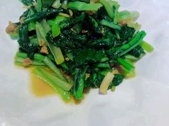 油渣炒青菜-宋庄魁元艺术餐厅