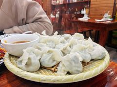 荠菜鸡蛋素饺半价-土菜水饺村(宁夏路店)