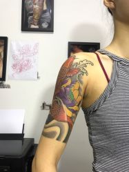 -荔刺青纹身·手穿孔饰品