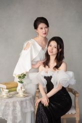 -时光纪亲子全家福照相馆(静安店母女写真父母纪念照)