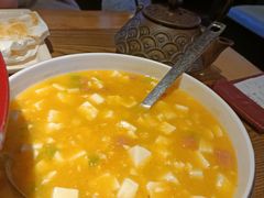 蟹黄豆花-龙少爷碳火干锅(环球中心店)