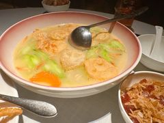 浓汤丝瓜煮鱼腐-汤城小厨•粤菜•靓汤(金融街店)