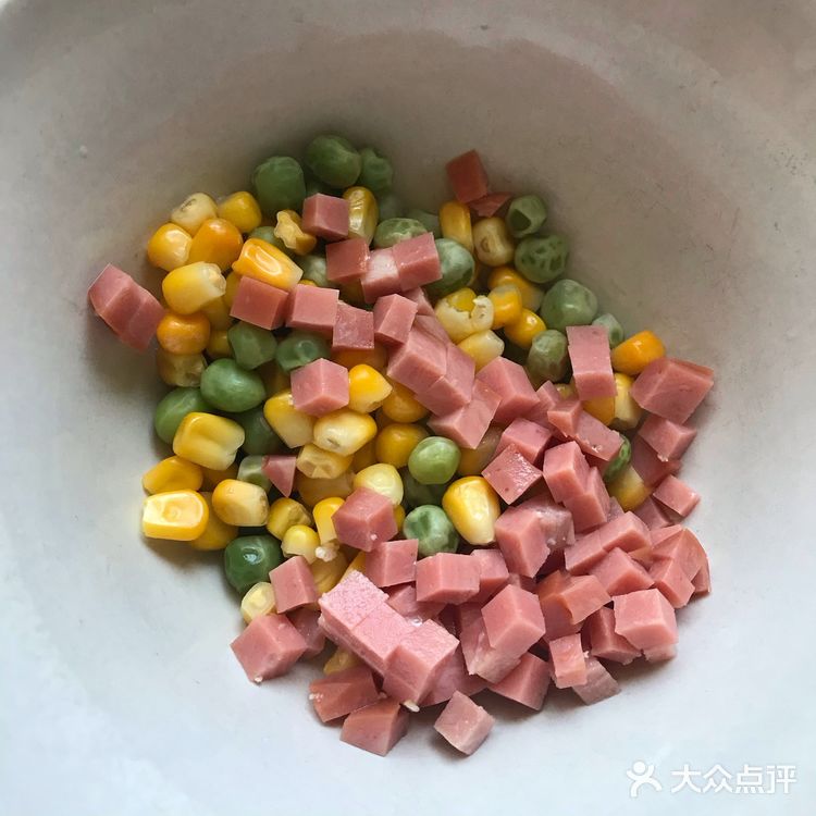 不用一颗米的减脂餐:花菜蛋炒饭🍚