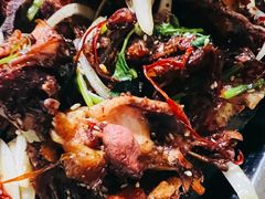 炒鸡架-勃利地摊·勃立小串烧烤