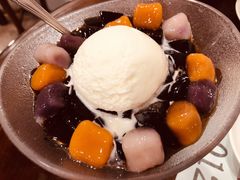 仙草芋圆伴雪糕-仁信老铺甜品(北京路店)