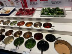 自助调料区-海底捞火锅(威高广场店)