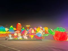 -欢乐海岸椰林沙滩-2025湾区超级灯会