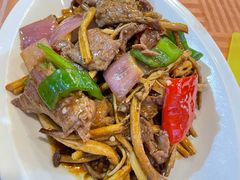 茶树菇炒牛肉-新城餐厅(吉祥北街店)