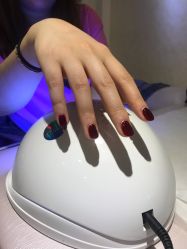 -孔雀手美甲美睫护理